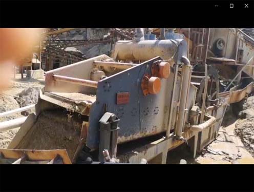 湖南岳阳制砂生产线投产-洗沙脱水回收一体机