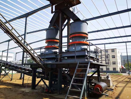 广西南宁时产600吨青石制砂生产线安装调试成功